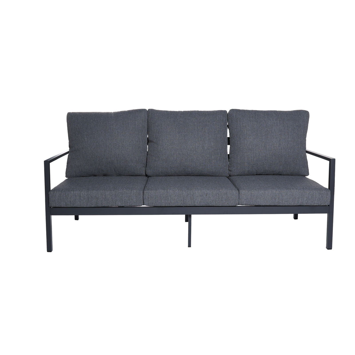 Noosa Triple 4-Piece Lounge - Gunmetal - supplier product photo, view 3