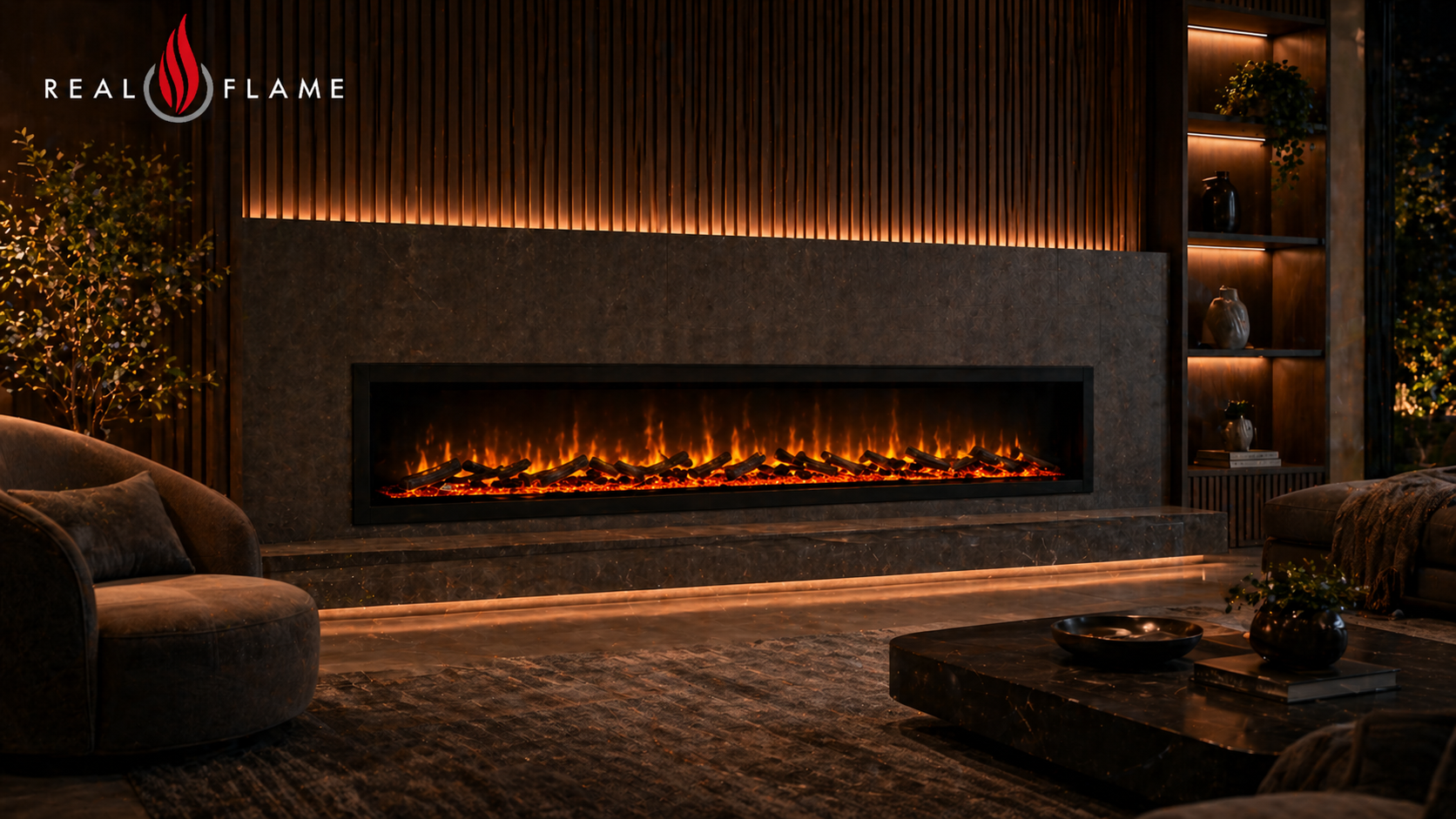 Real Flame Electric Heating