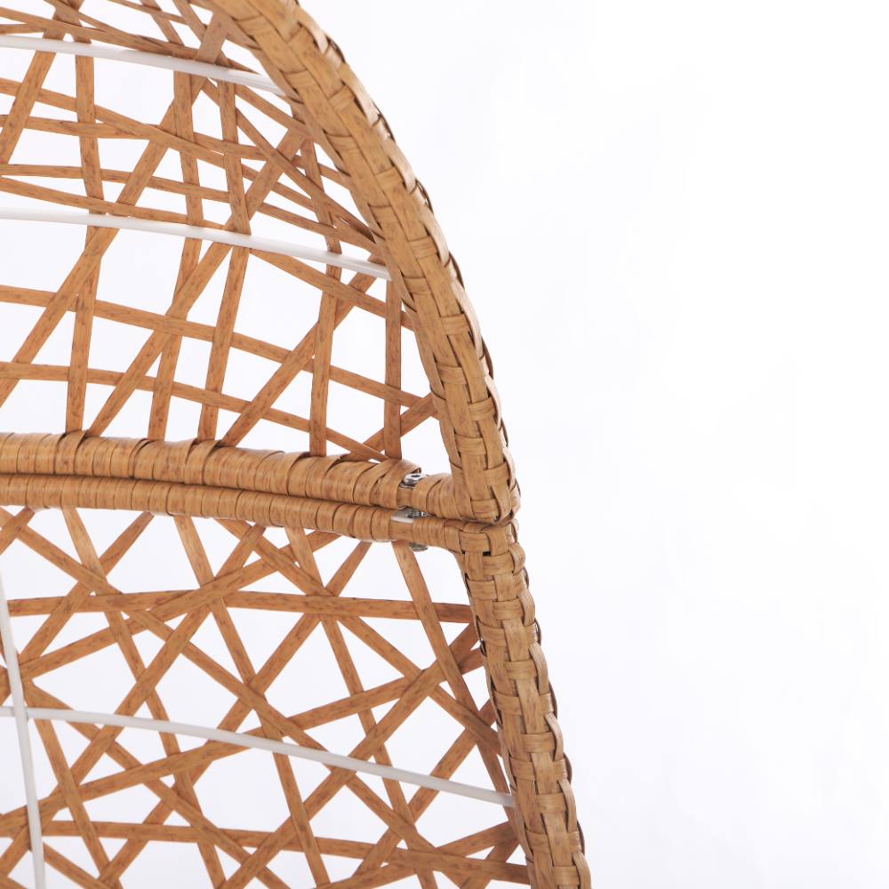 Noosa Swivel Egg Chair - White image 5