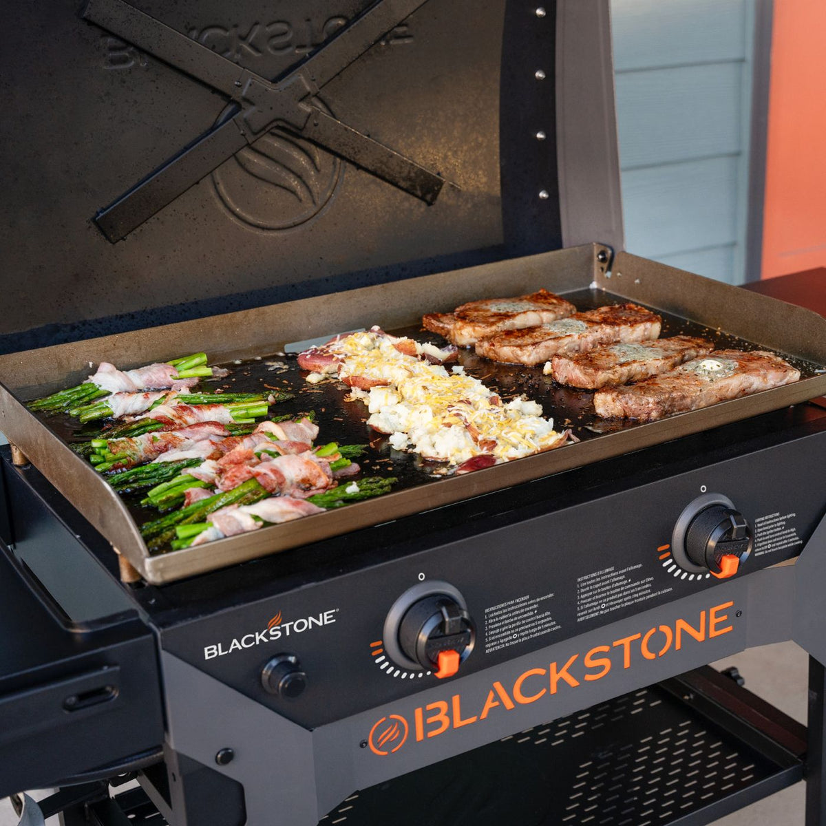 Blackstone Iron Forged 28" Omnivore Griddle with Hood