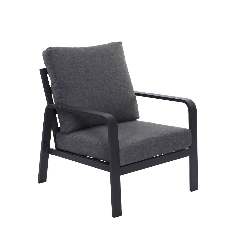 Bondi Double 4 Piece Lounge - Gunmetal image 2