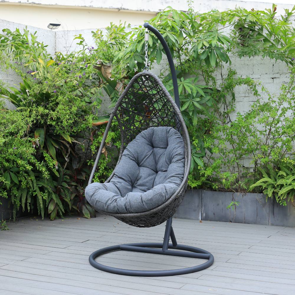 Bondi Swinging Chair - Gunmetal image 1