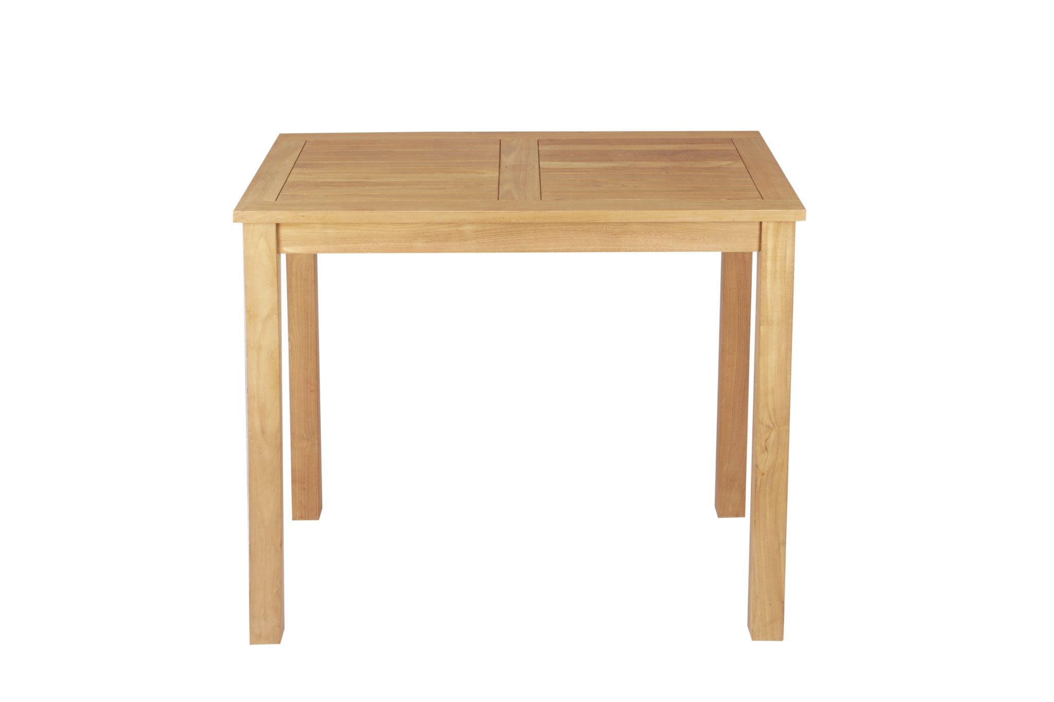 Montego Teak Timber Bar Table - 120x70x100H - Rectangle image 2