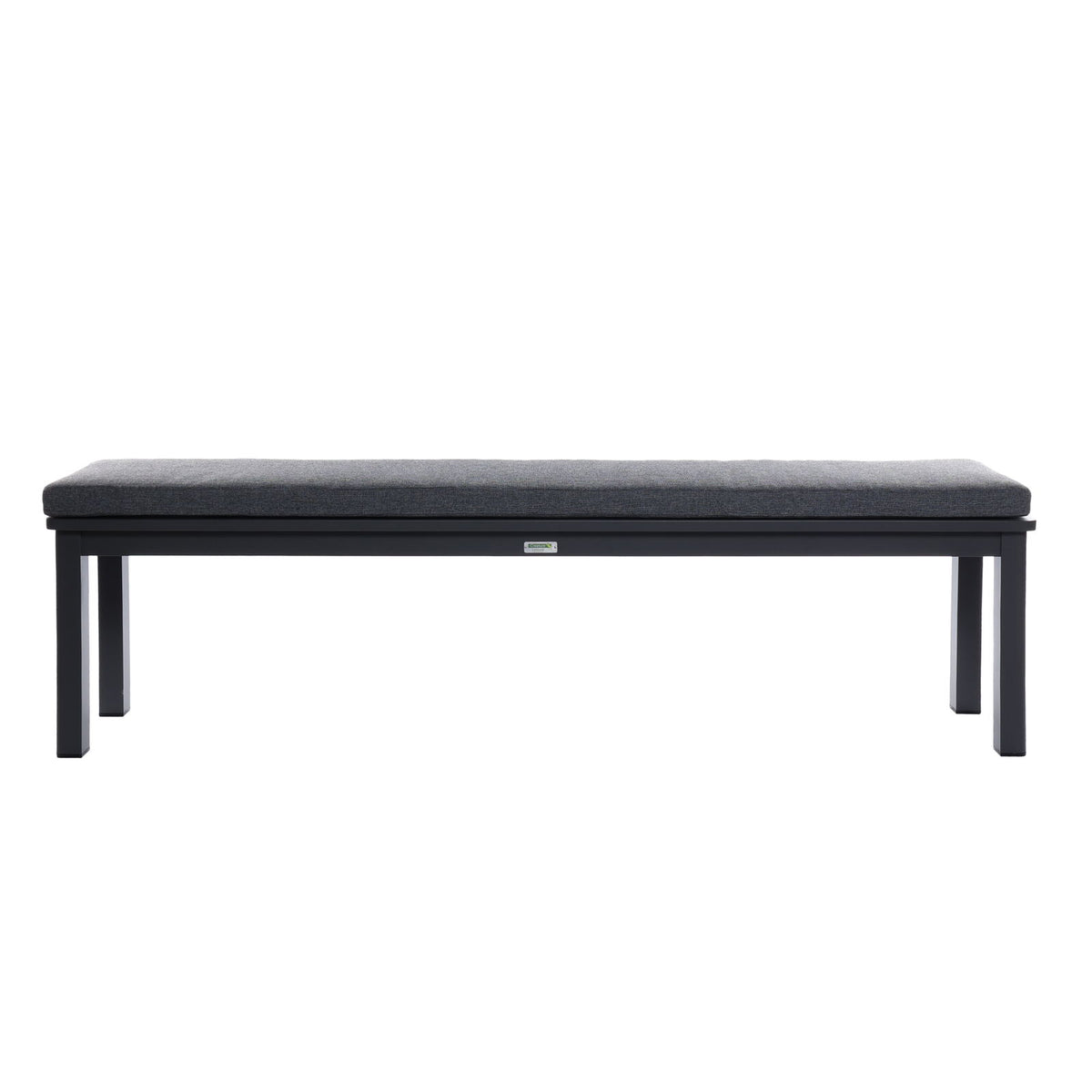 Bondi Bench with Cushion 180cm - Gunmetal – supplier photograph 2