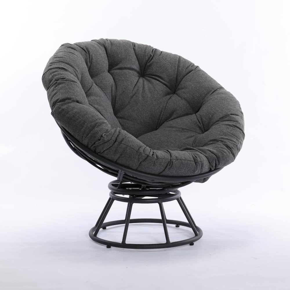 Bondi 3-Piece Swivel Balcony Set - Gunmetal image 4