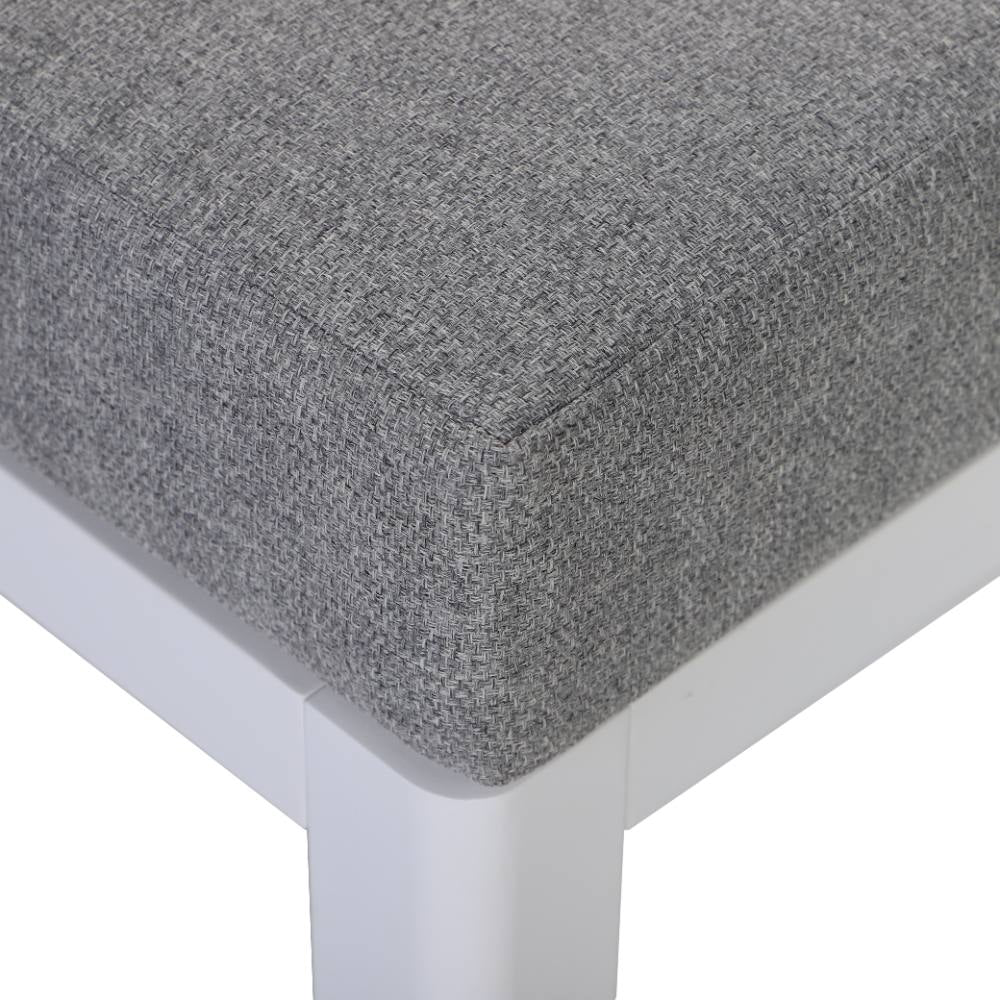 Bondi Sun Lounge with Cushion - White image 14