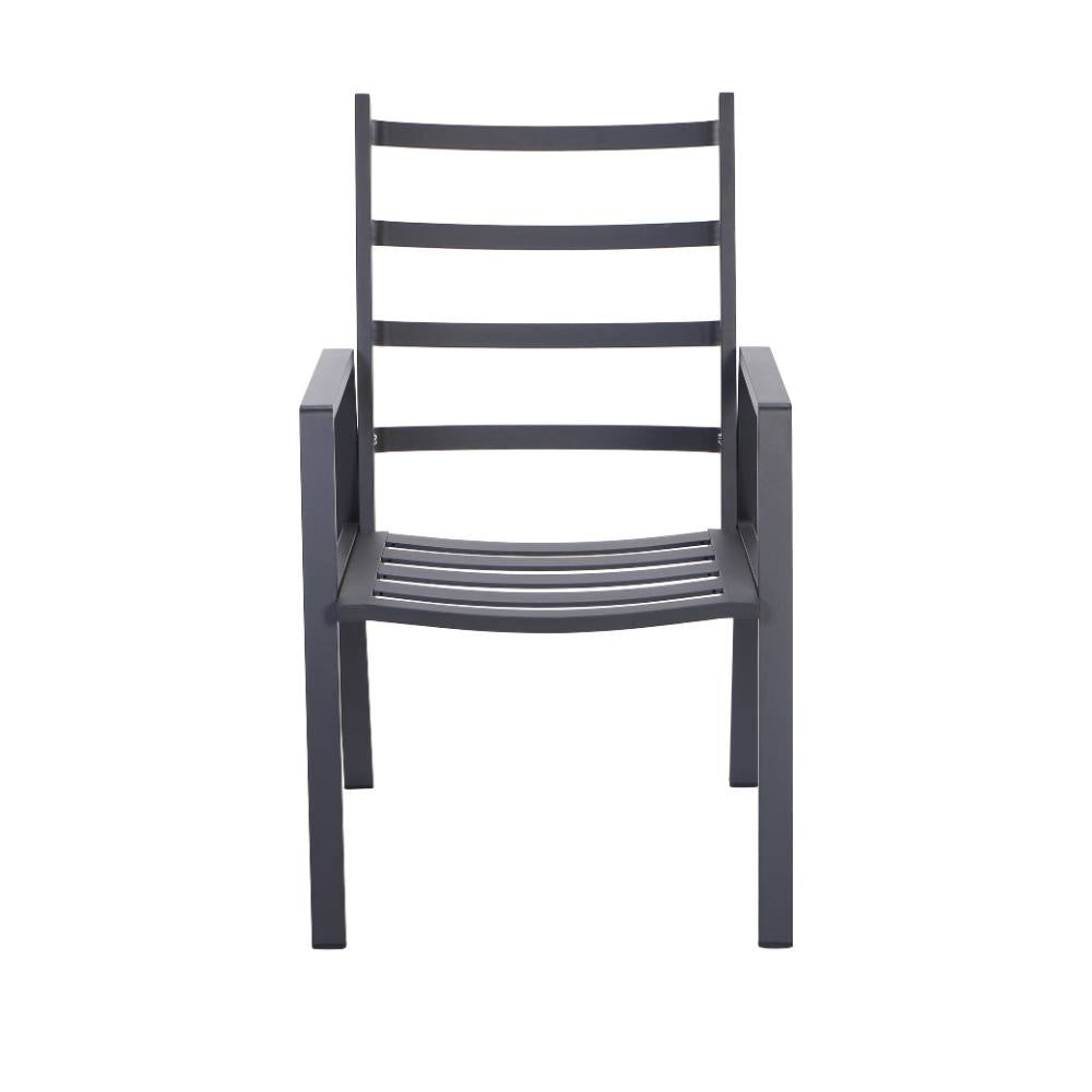 Bondi High Back Dining Chair - Gunmetal image 1