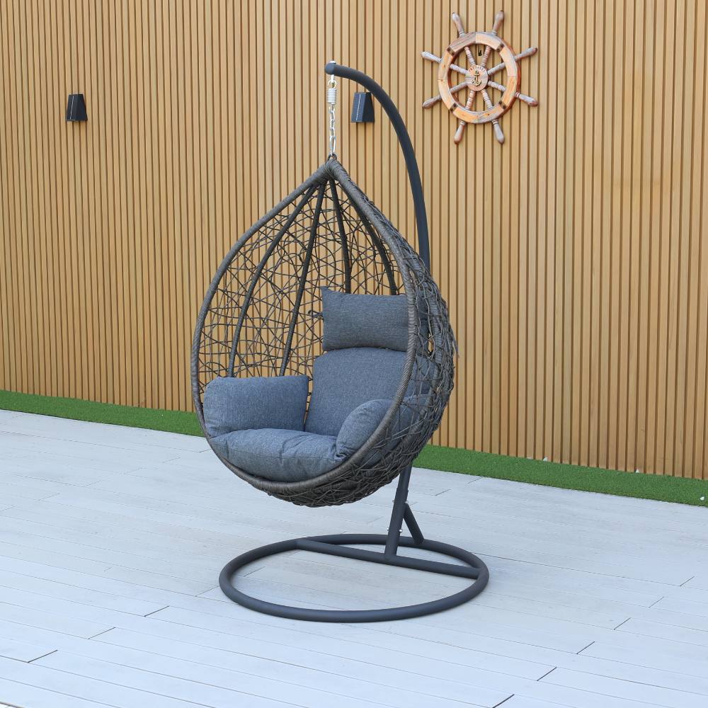 Bondi Deluxe Swinging Chair - Charcoal image 3