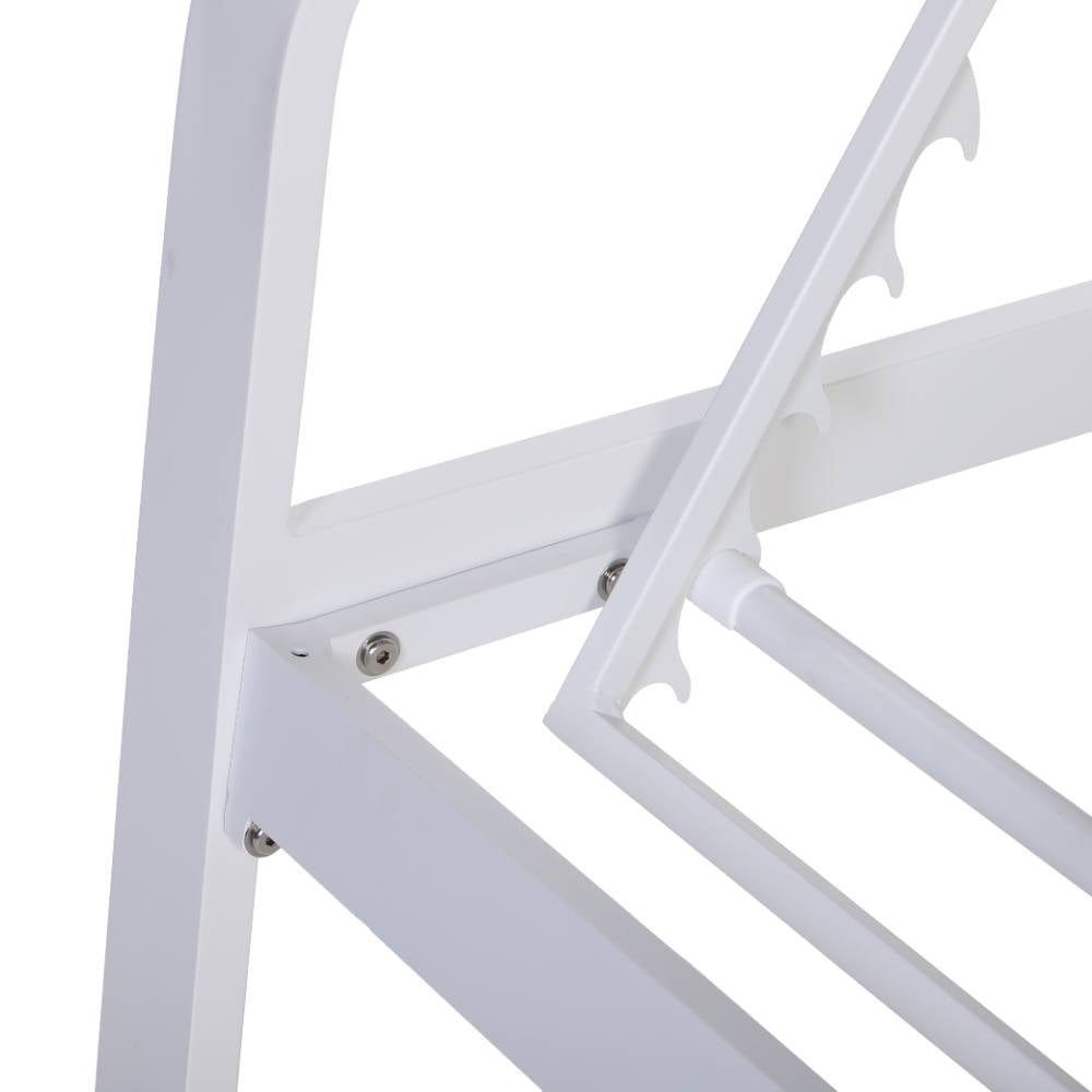 Bondi Sun Lounge with Cushion - White image 11