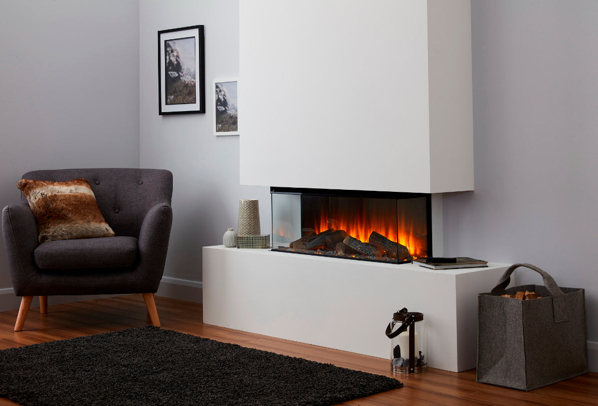 New Forest 870 Electric Fire with Real Logs image 2