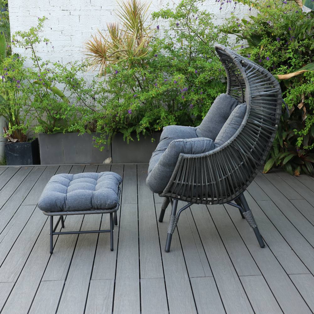 Noosa 2 Piece Balcony Set - Gunmetal image 3