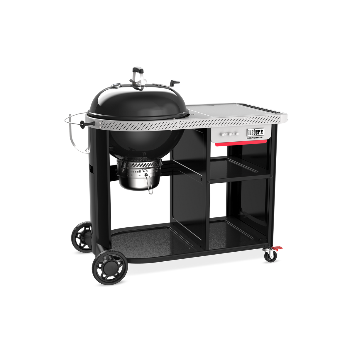 Weber Performer Premium Kettle Charcoal Barbecue 57cm - image 1
