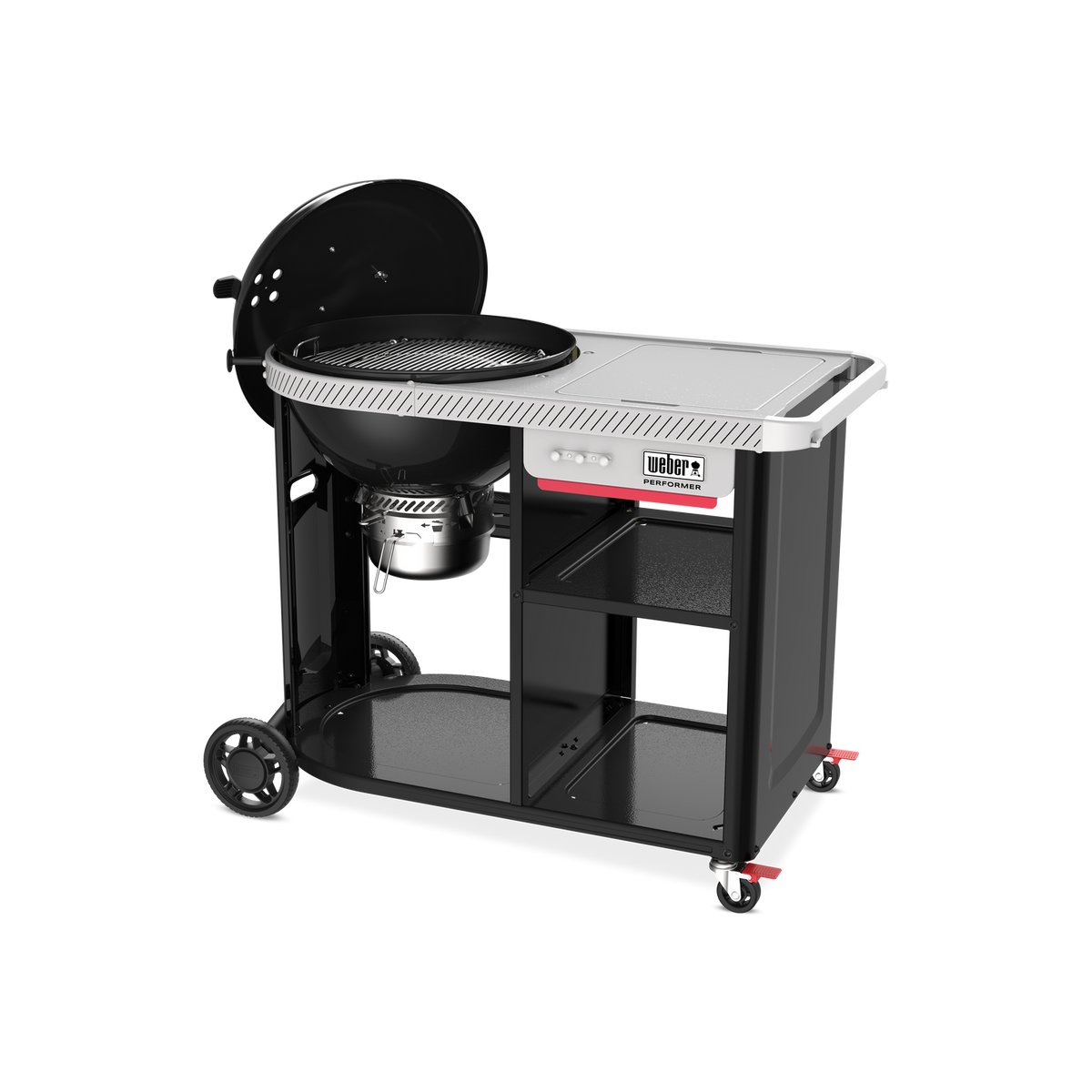 Weber Performer Premium Kettle Charcoal Barbecue 57cm - image 4