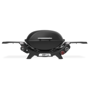 Weber Q+ Smart QX2800N+ LPG gas barbecue in Midnight Black