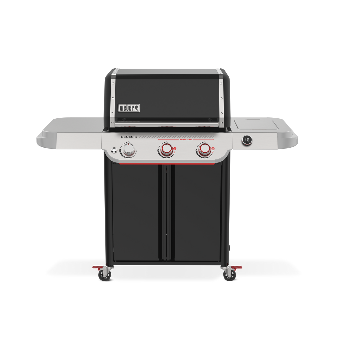 Weber Genesis Smart EX-325 3-Burner Gas Barbecue (LPG) front product view on a clean background