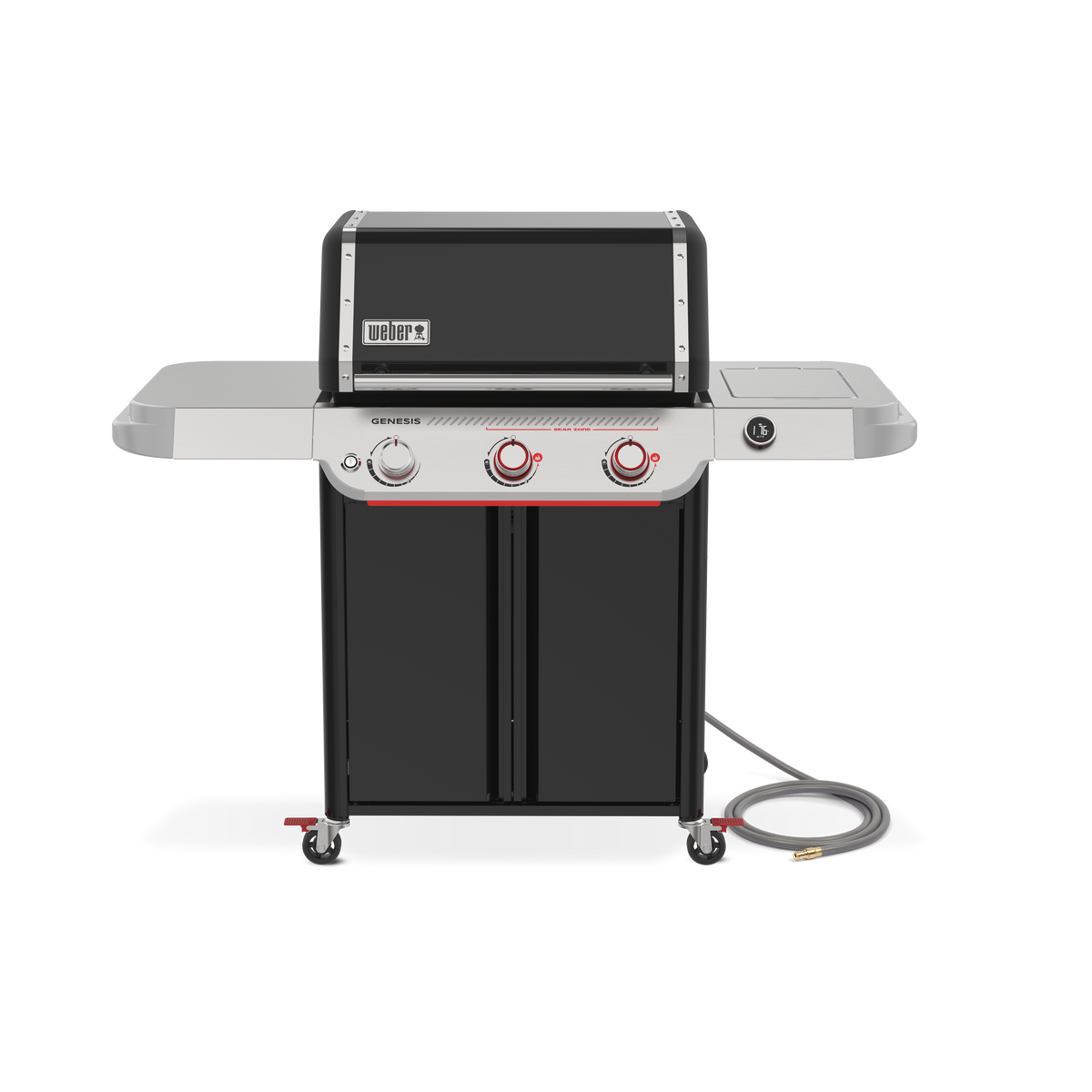 Weber Genesis Smart EX-325 3-Burner Gas Barbecue (Natural Gas) front product view on a clean background