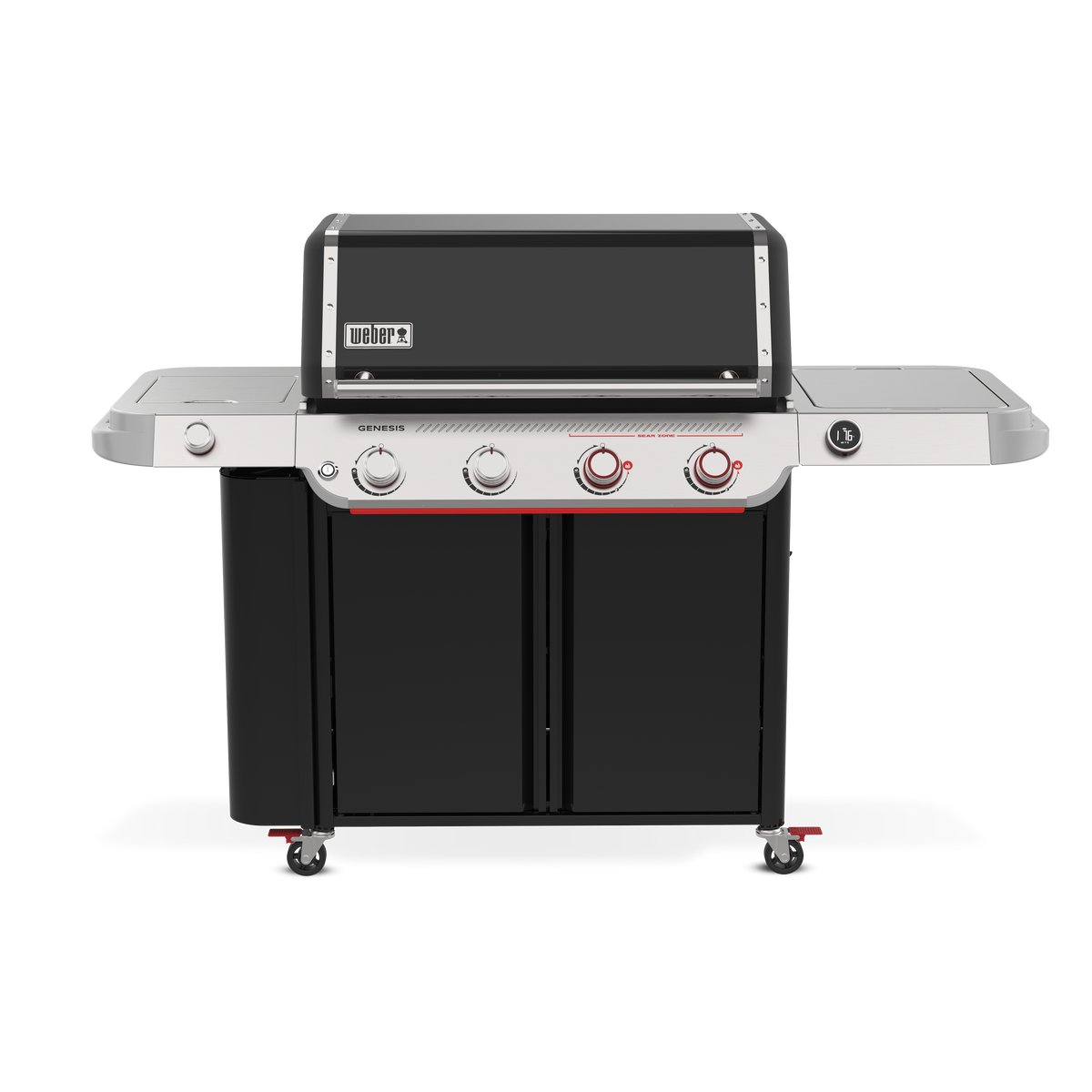 Weber Genesis Smart EPX-435 4-Burner Gas Barbecue (LPG) front product view on a clean background