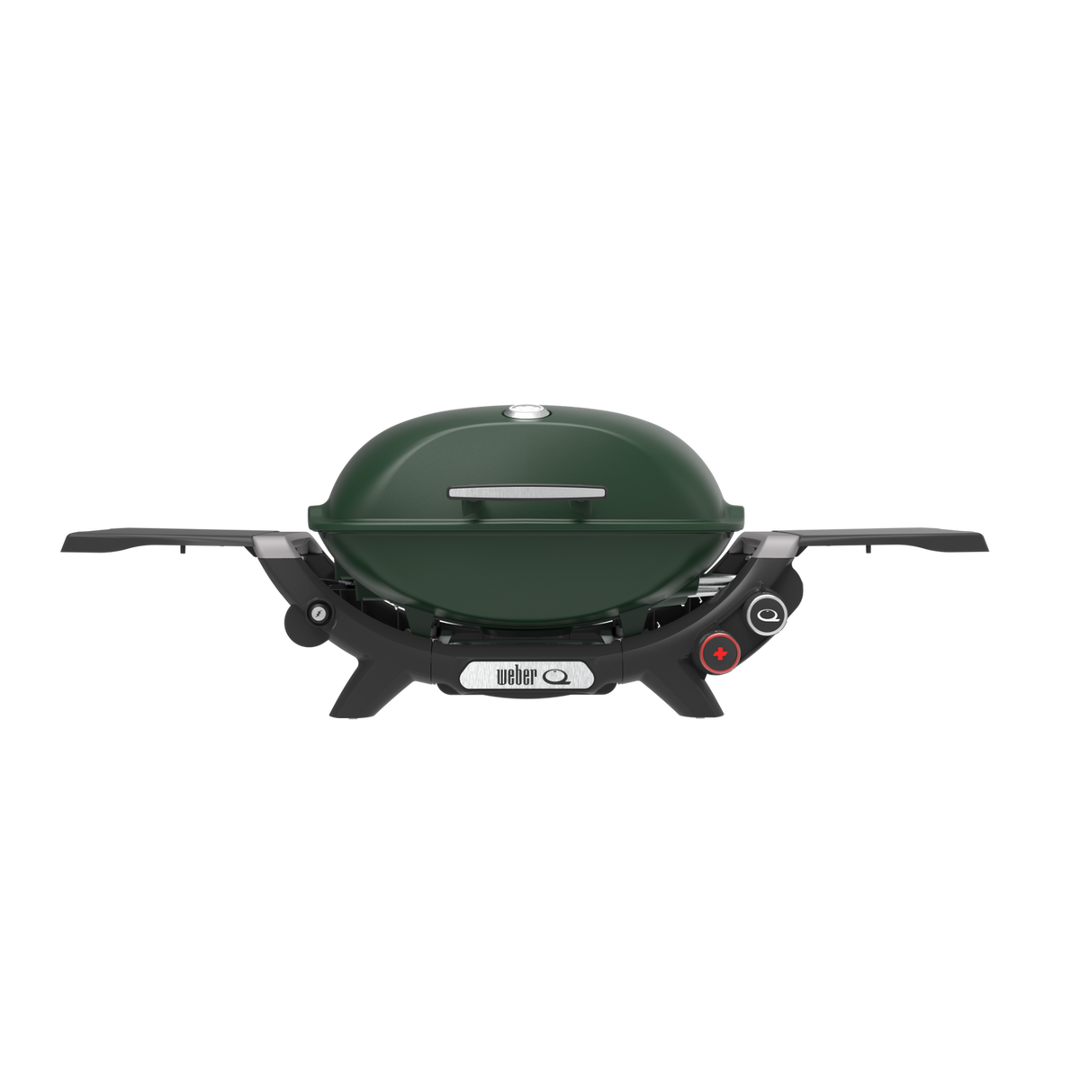 Weber Q+ Premium Q2800N+ LPG gas barbecue in Bushland Green
