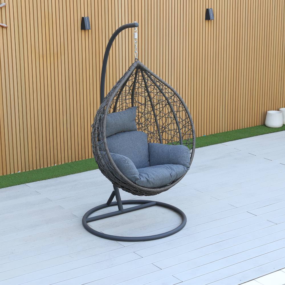 Bondi Deluxe Swinging Chair - Charcoal image 2
