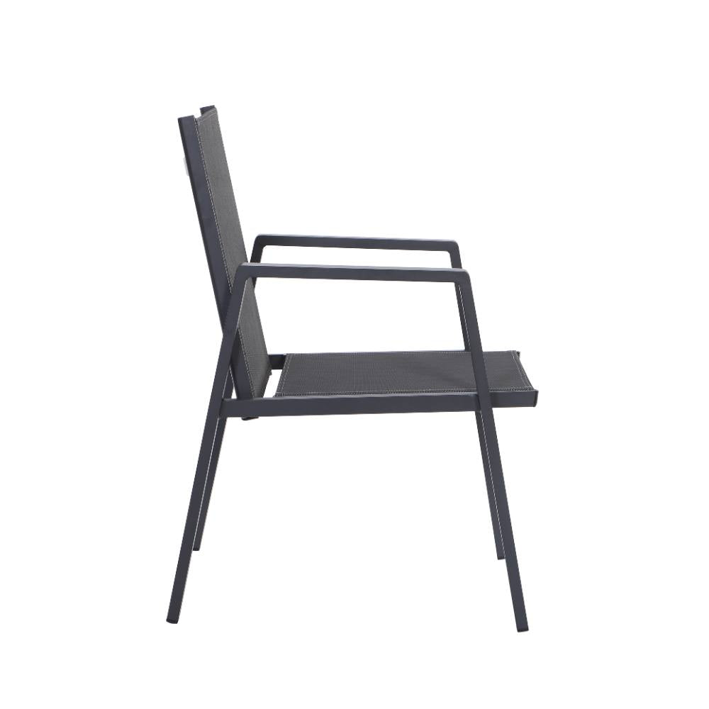 Bondi Sling 9 Piece Dining - Gunmetal image 8