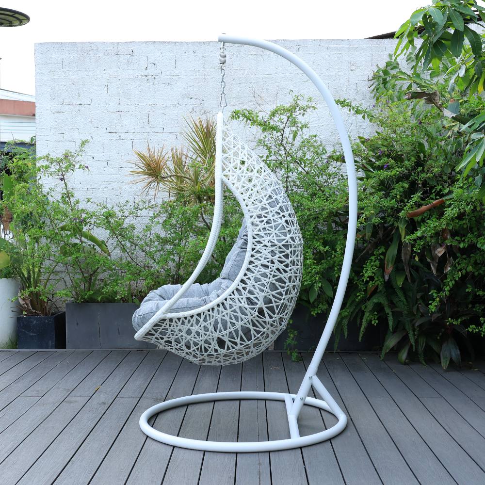 Bondi Swinging Chair - White image 2