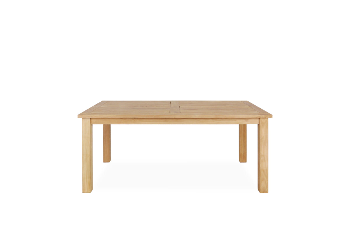 Montego 220/100 Teak Timber Dining Table image 2