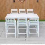 Bondi 7 Piece Bar (210/93) - White image 0