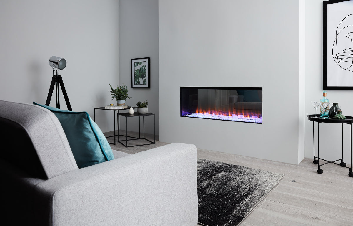 New Forest 1200 Electric Fire with Real Logs image 0