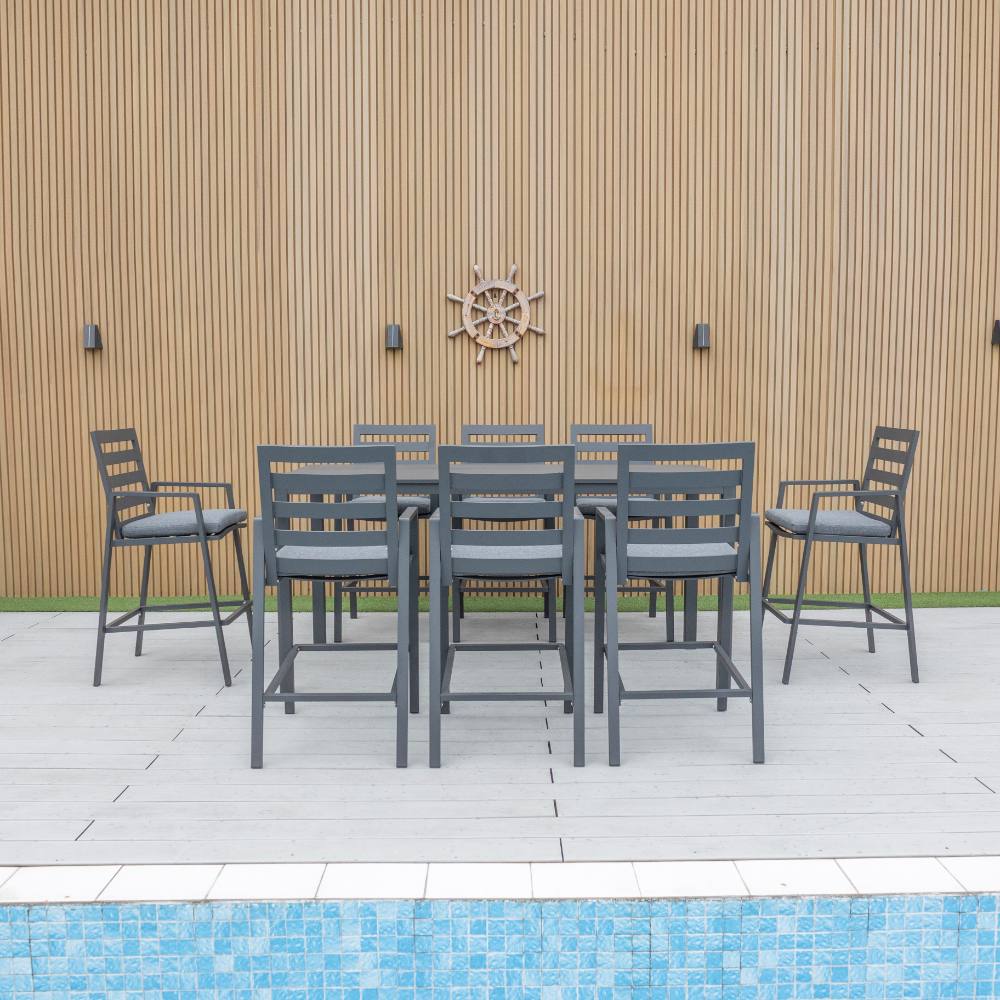 Bondi 9 Piece Bar - Gunmetal image 0