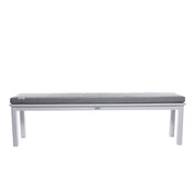 Bondi Bench with Cushion 180cm - White – supplier photograph 1