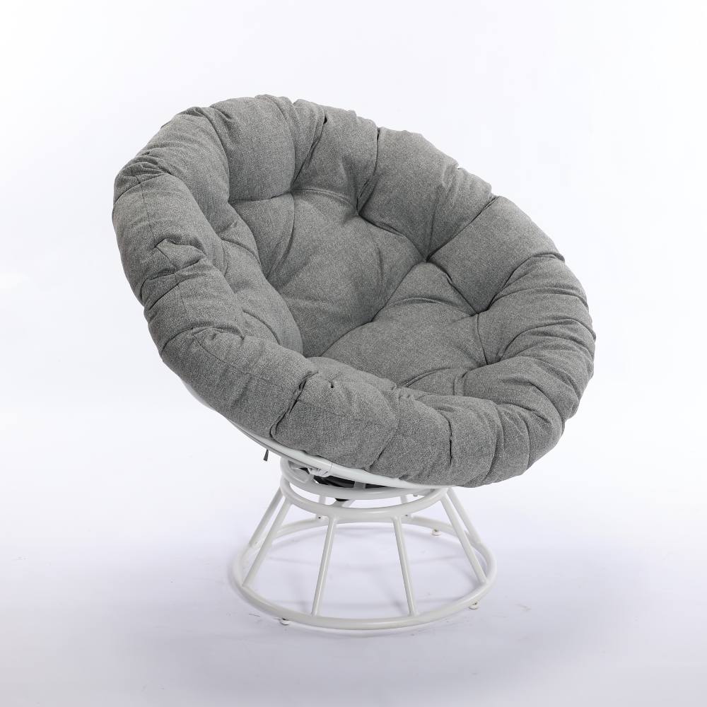 Bondi 3 Piece Swivel Balcony Set - White image 6