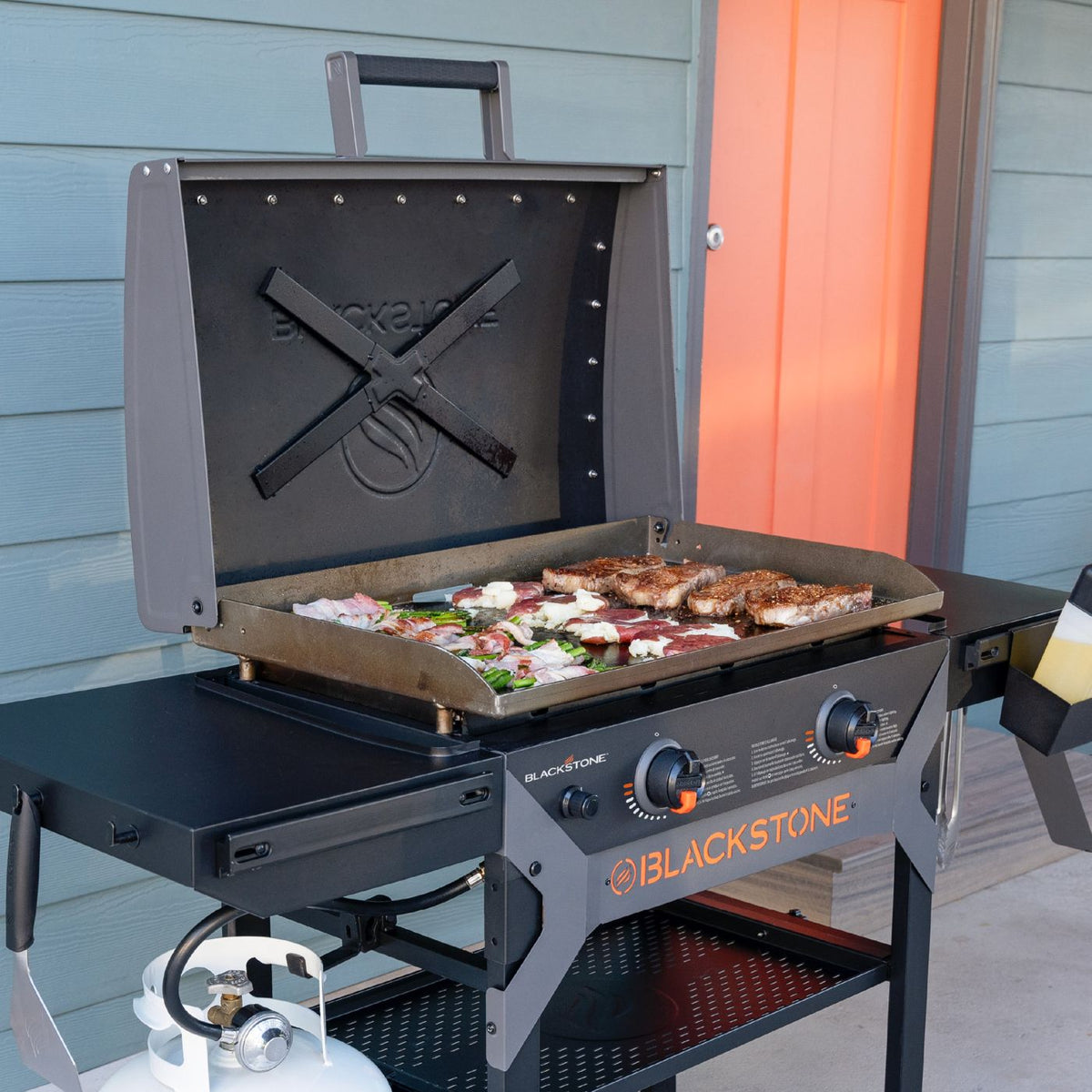 Blackstone Iron Forged 28" Omnivore Griddle with Hood