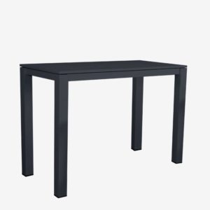 Matzo Aluminium Bar Stool - Gunmetal - Stool Only image 2