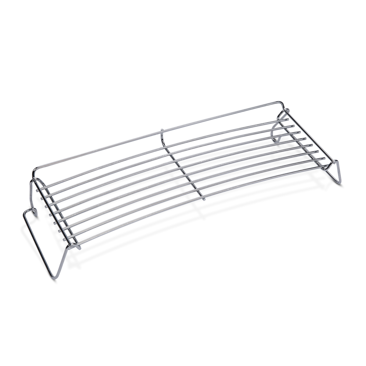 Weber Q Family Q G3 warming rack angled view