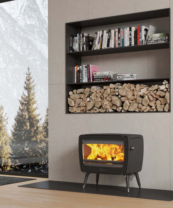 Dovre VINTAGE50 Wood Heater (Black) image 0
