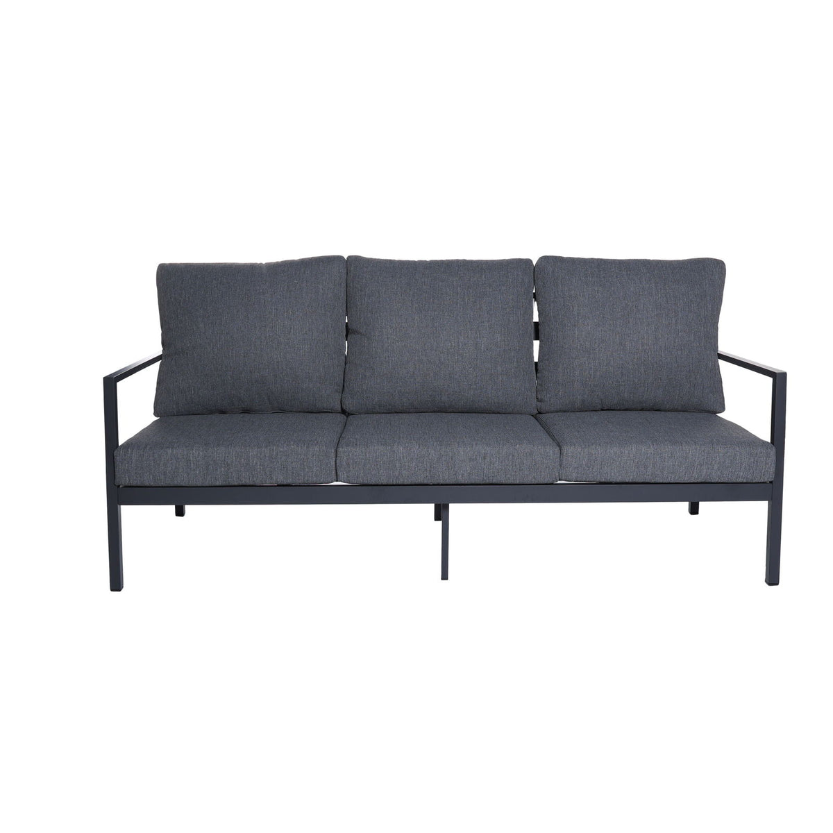 Noosa Triple 4-Piece Lounge - Gunmetal - supplier product photo, view 3