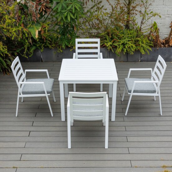 Bondi 5-Piece Dining - White image 0