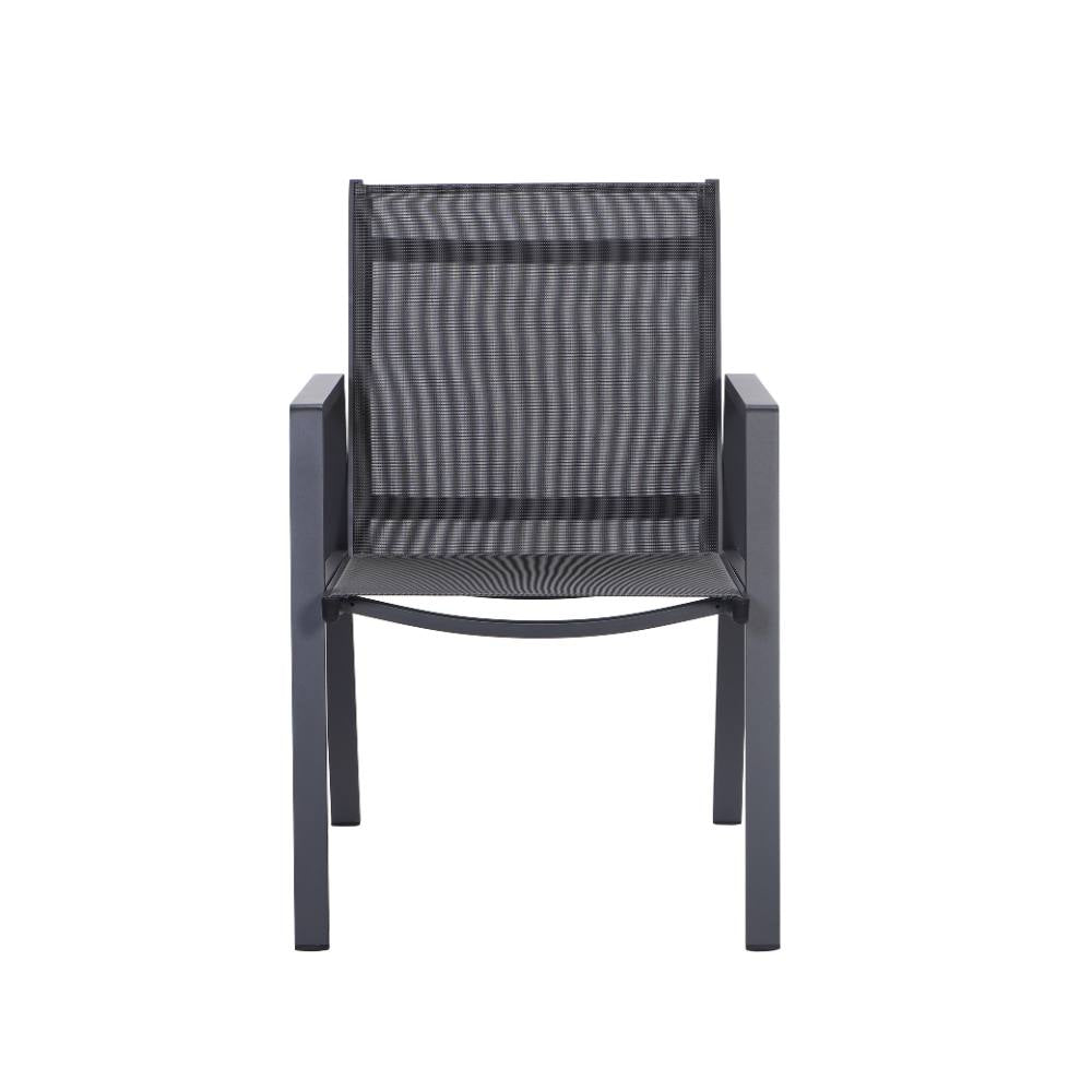 Bondi Sling 5 Piece Dining (140/76) - Gunmetal image 6