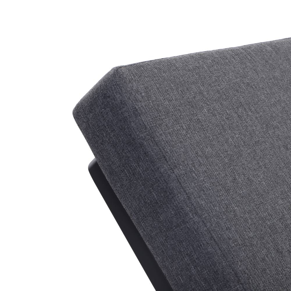Bondi Sun Lounge with Cushion - Gunmetal image 9
