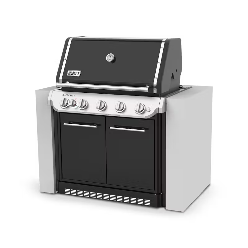 Weber Summit SB38 Built-In Gas Barbecue Black (LPG) image 1