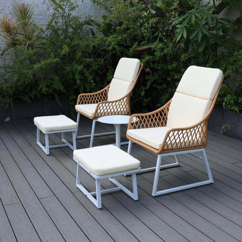 Noosa 5-Piece Chat Setting - White image 1