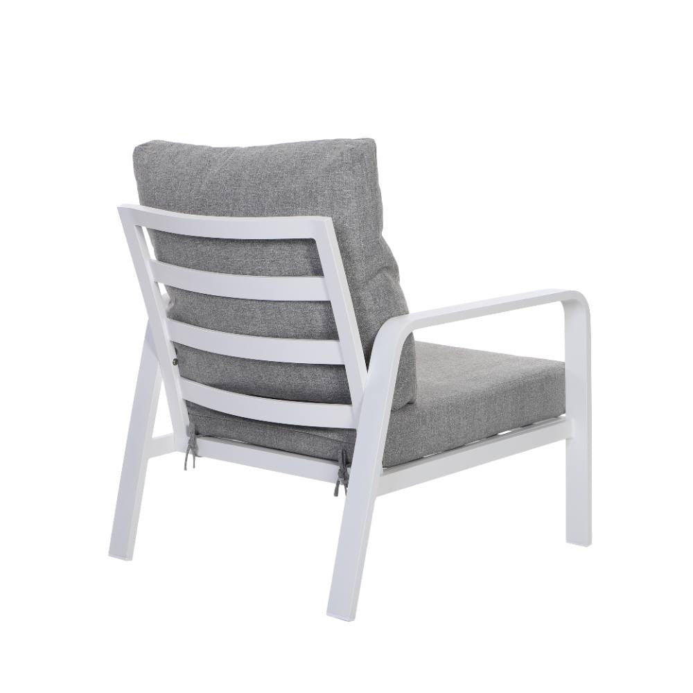 Bondi Single Lounge - White image 5
