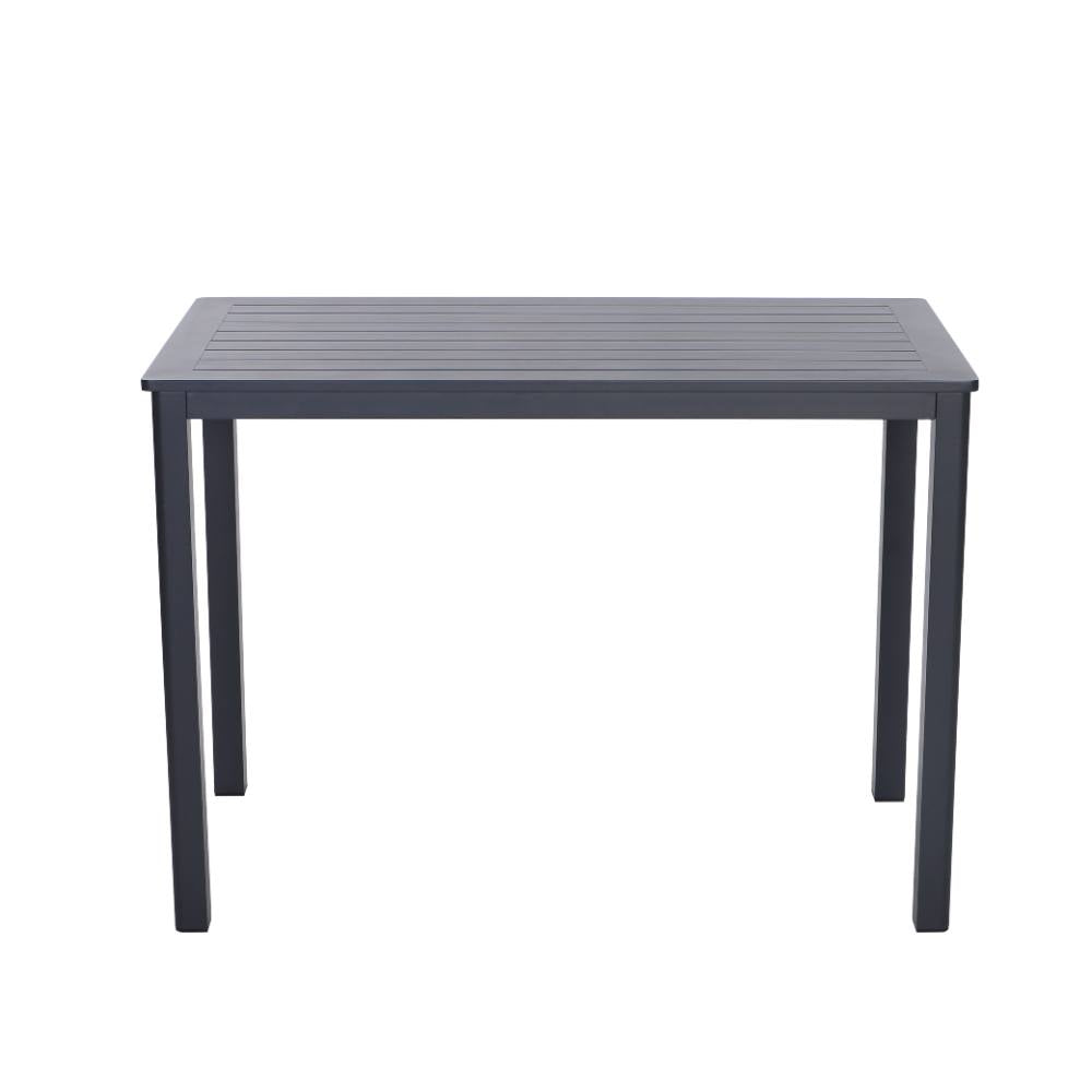 Bondi Bar Table 140cm x 76cm - Gunmetal image 4