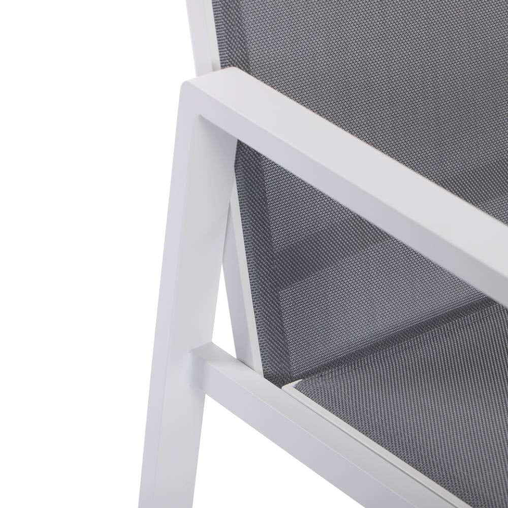 Bondi Sling 7 Piece Dining (140/76) - White image 8