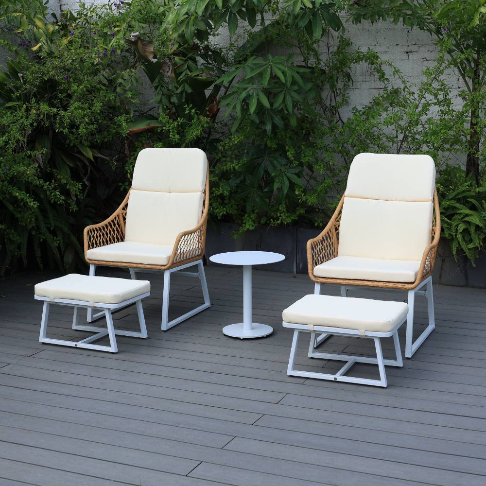 Noosa 5-Piece Chat Setting - White image 0