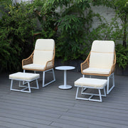 Noosa 5-Piece Chat Setting - White image 0