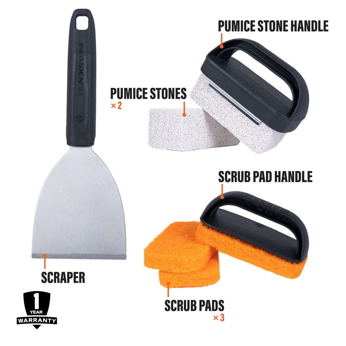 Blackstone 8 Piece Griddle Cleaning Kit