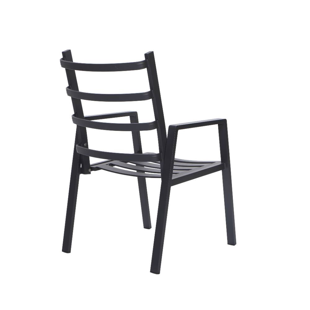 Bondi High Back Dining Chair - Gunmetal image 6