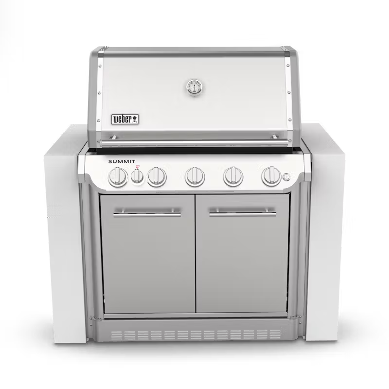 Weber Summit SB38 Built-In Gas Barbecue Stainless Steel (LPG) image 0