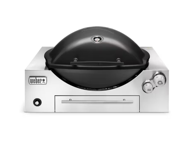 Weber Built-in Q Premium (Q3600 - Classic 2nd Gen) Gas BBQ Black (LPG) image 2